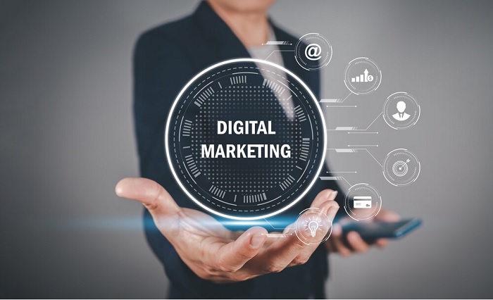 Team of a digital marketing company in Gurgaon reviewing campaign performance dashboards