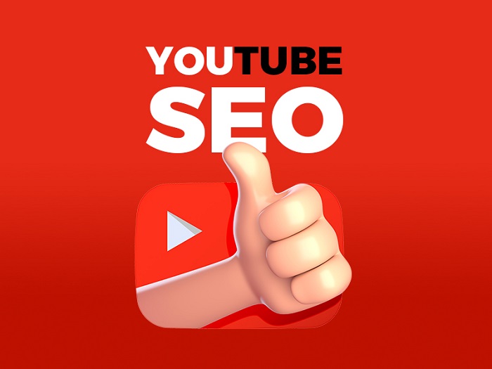 Marketer optimising YouTube video metadata on laptop — SEO for YouTube